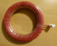 Bifilární poloidní cívka - shora