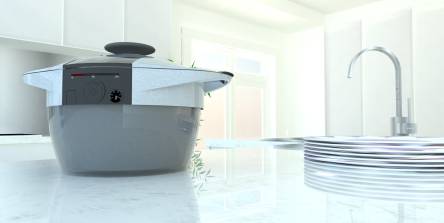 Termohrnec v kuchyni