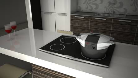 Termohrnec v kuchyni